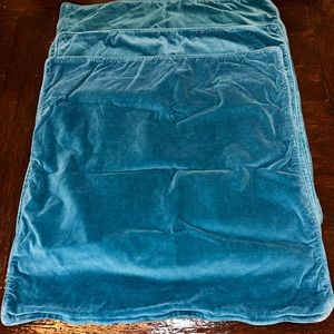 Set of 3 IKEA Euro square pillow shams